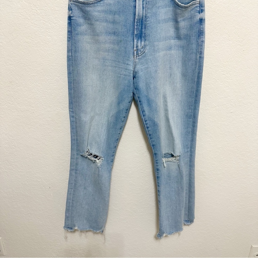MOTHER The Hustler Ankle Chew Jeans size 32 - Picture 9 of 13